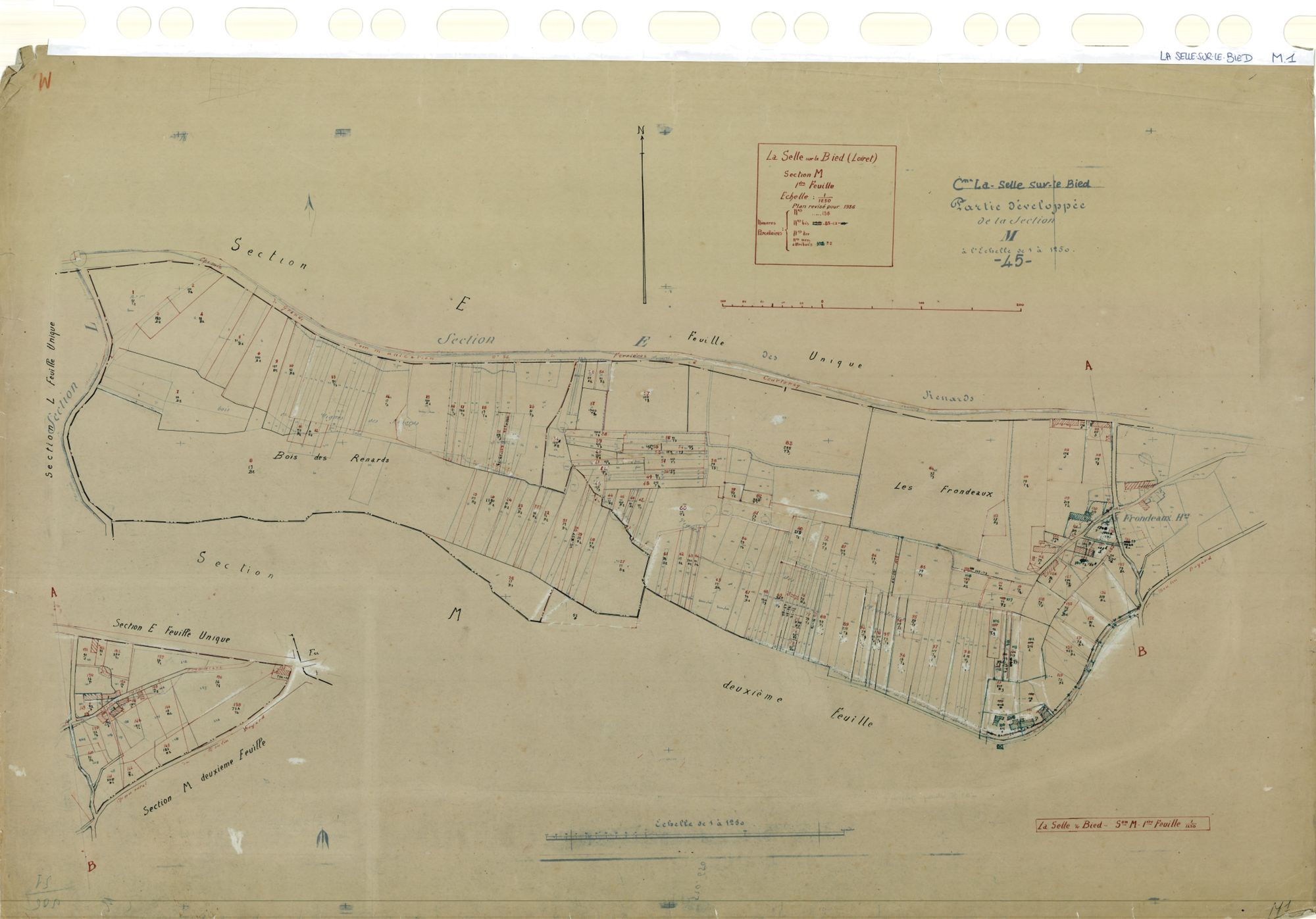 La Selle-sur-le-Bied - Sections