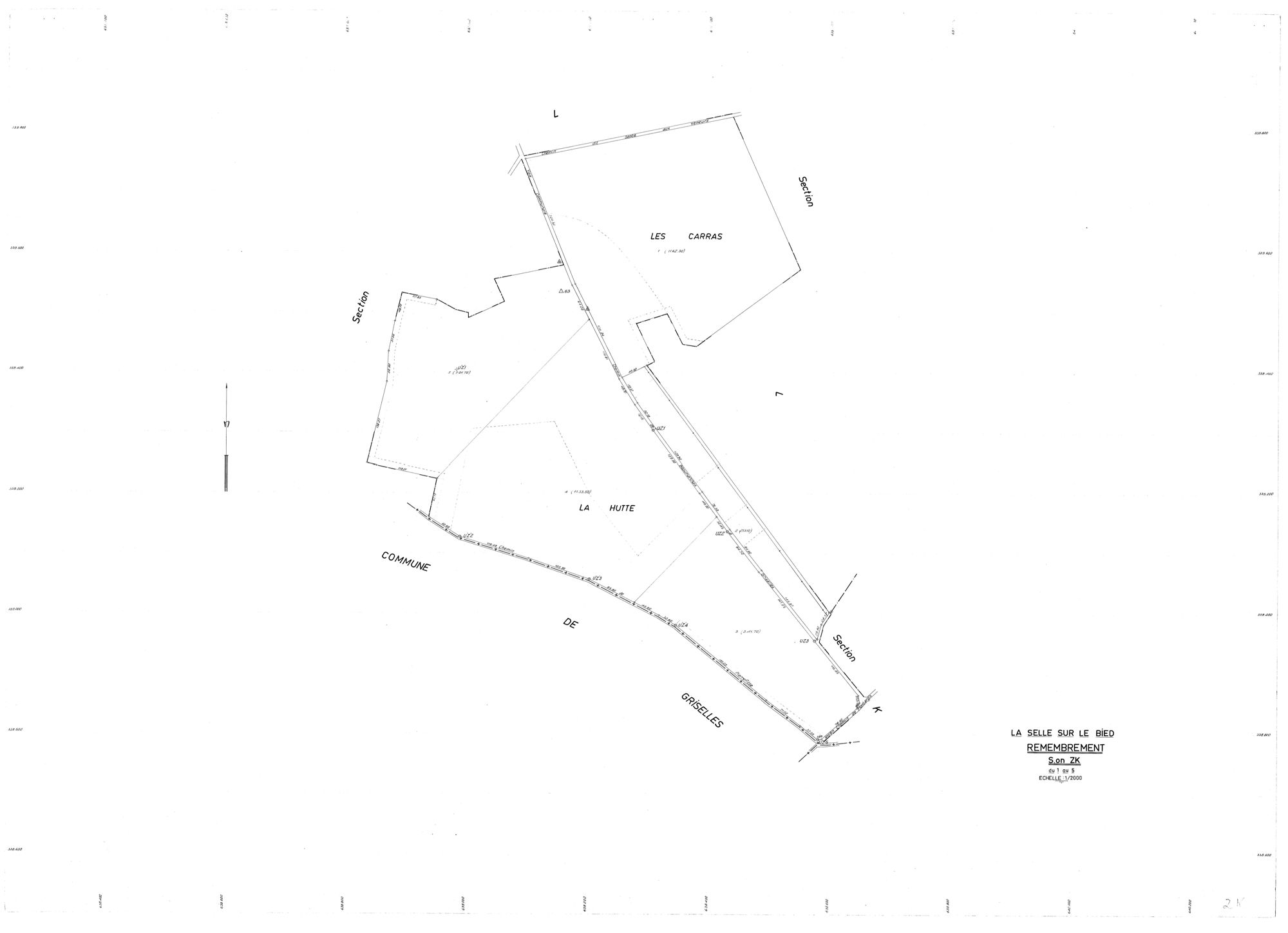 La Selle-sur-le-Bied - Sections