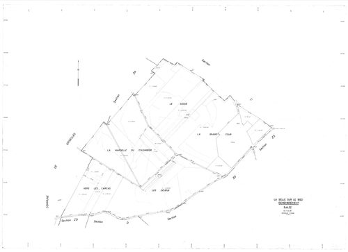 La Selle-sur-le-Bied - Sections