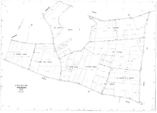 La Selle-sur-le-Bied - Sections