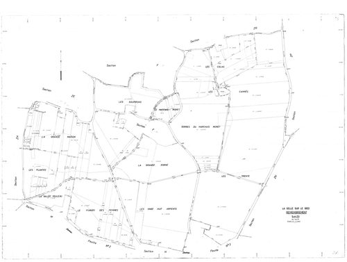 La Selle-sur-le-Bied - Sections