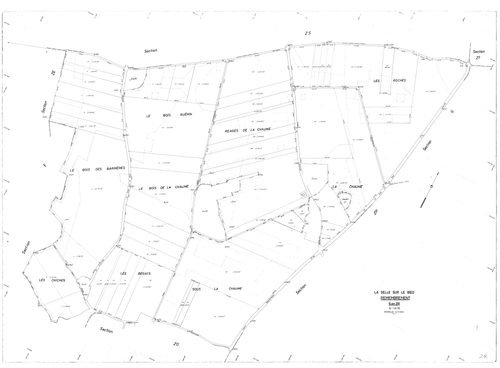 La Selle-sur-le-Bied - Sections