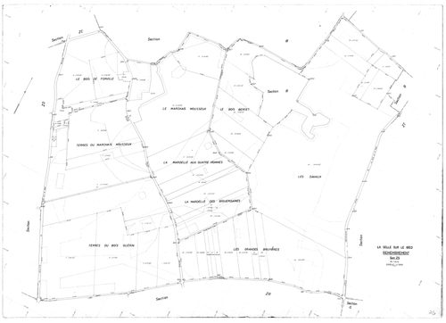 La Selle-sur-le-Bied - Sections