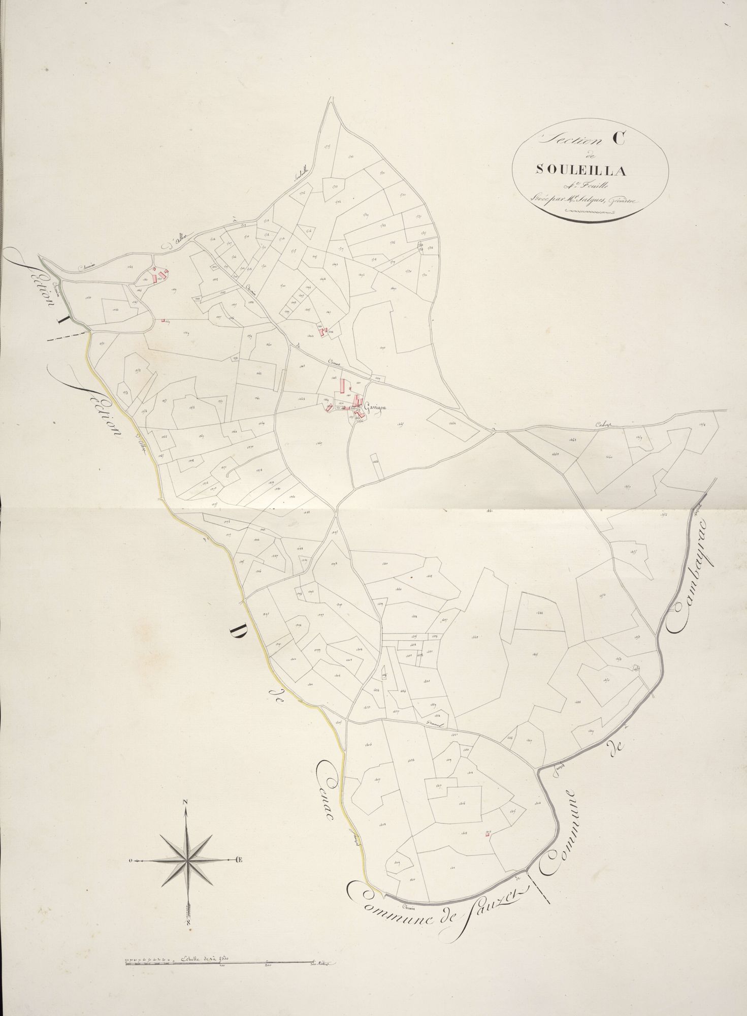 section C de Souleilla, 4ème feuille