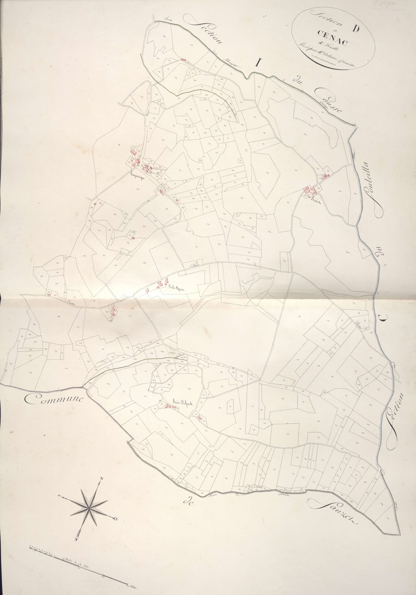 section D de Cénac, 4ème feuille