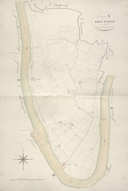 section A du Port d'Albas, 1ère feuille