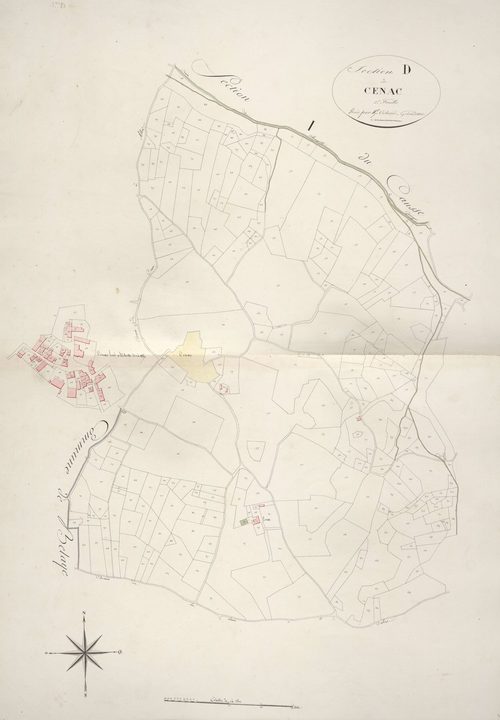 section D de Cénac, 2ème feuille