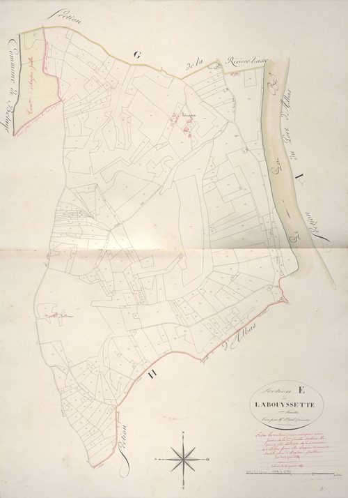 section E de Labouyssette, 1ère feuille
