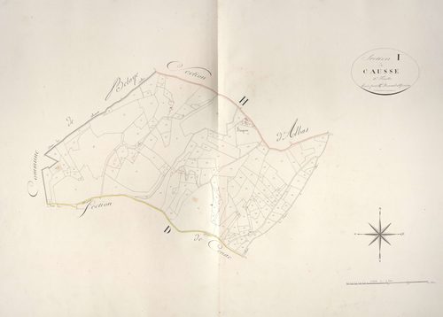 section I du Causse, 2ème feuille