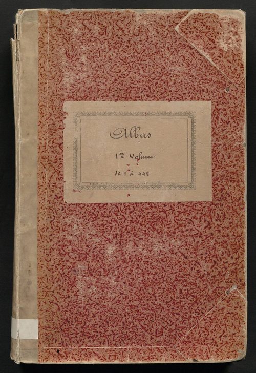 Folios 1-442. Augmentations et diminutions (1857-1914)