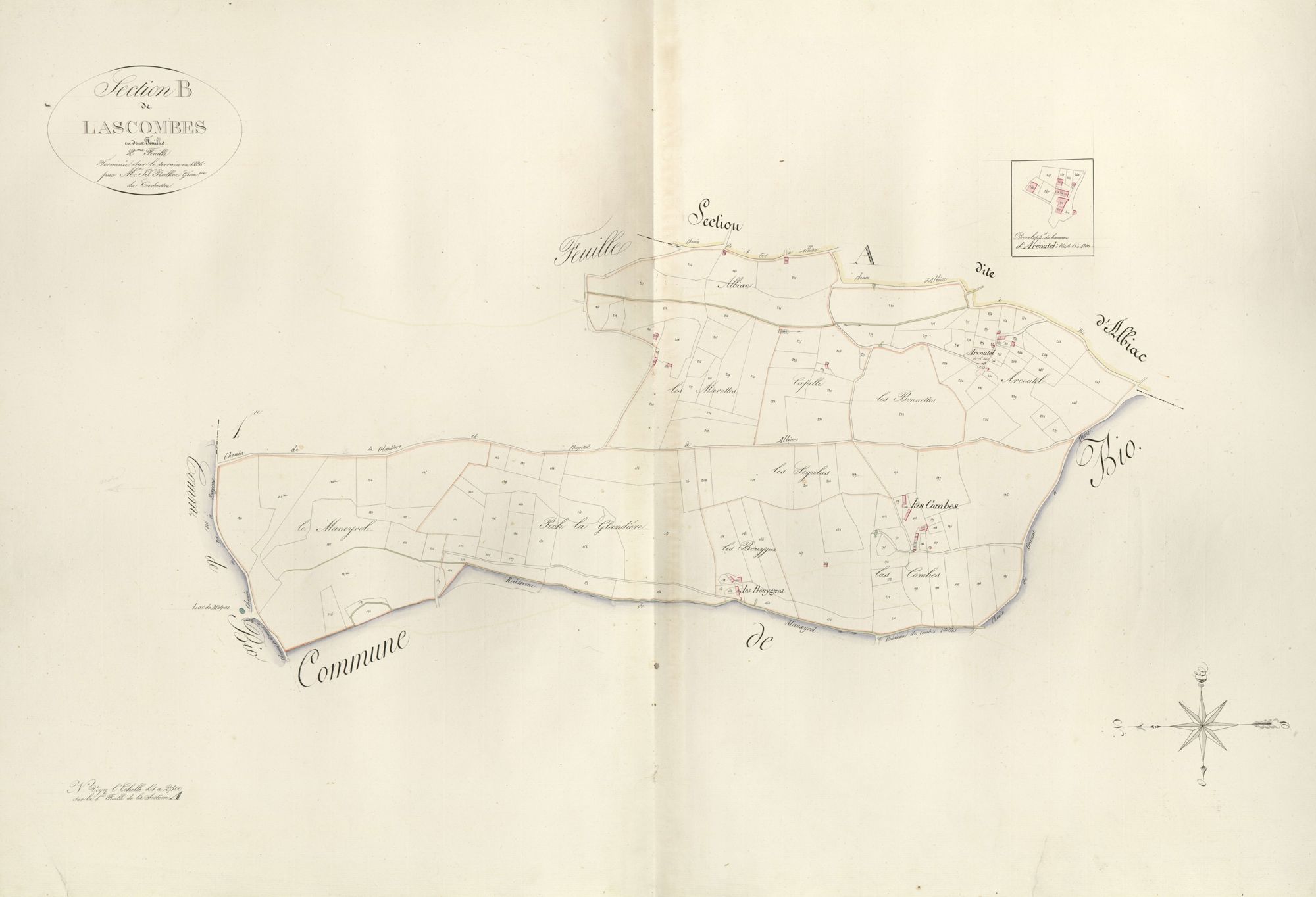 section B de Lascombes, 2ème feuille