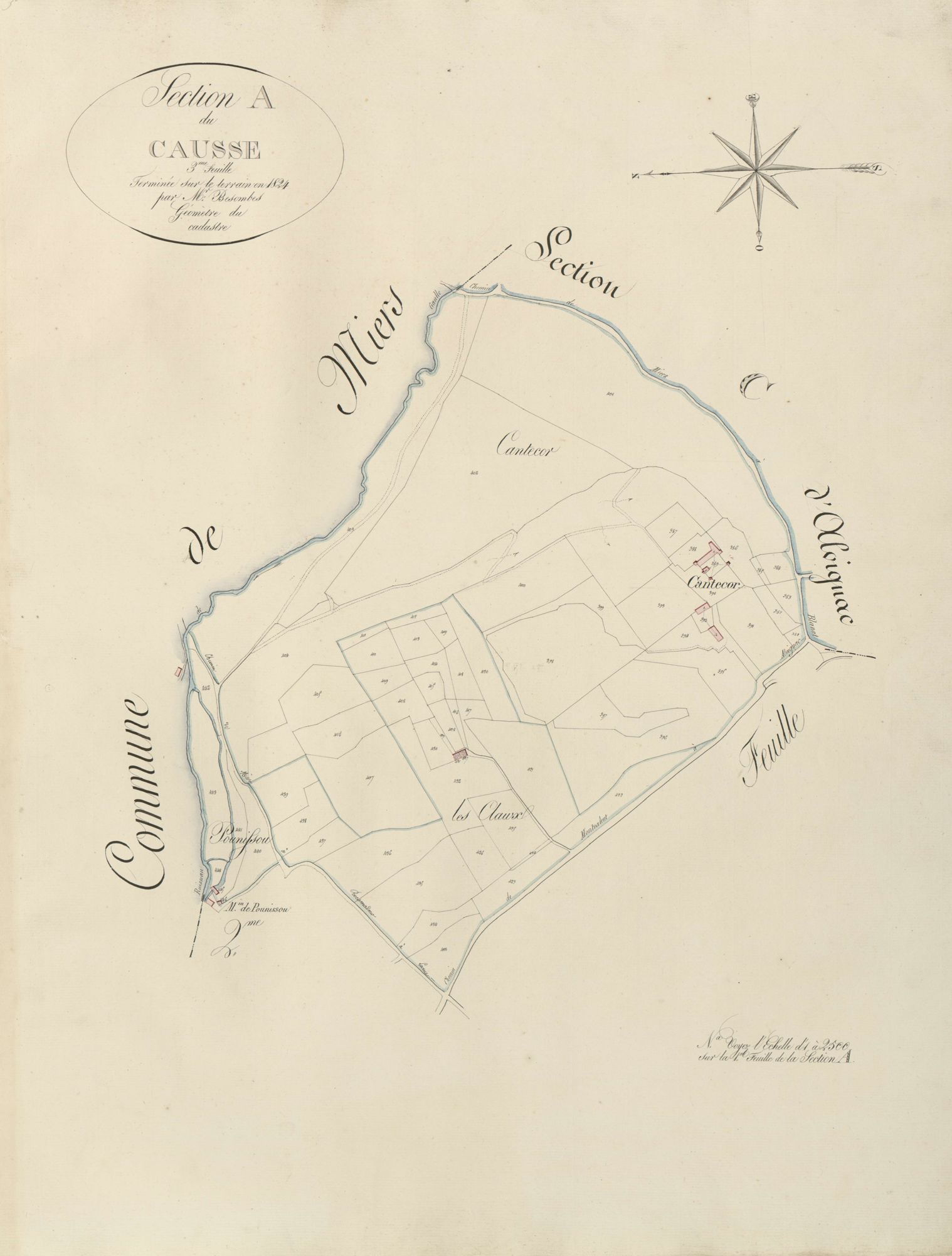 section A du Causse, 3ème feuille