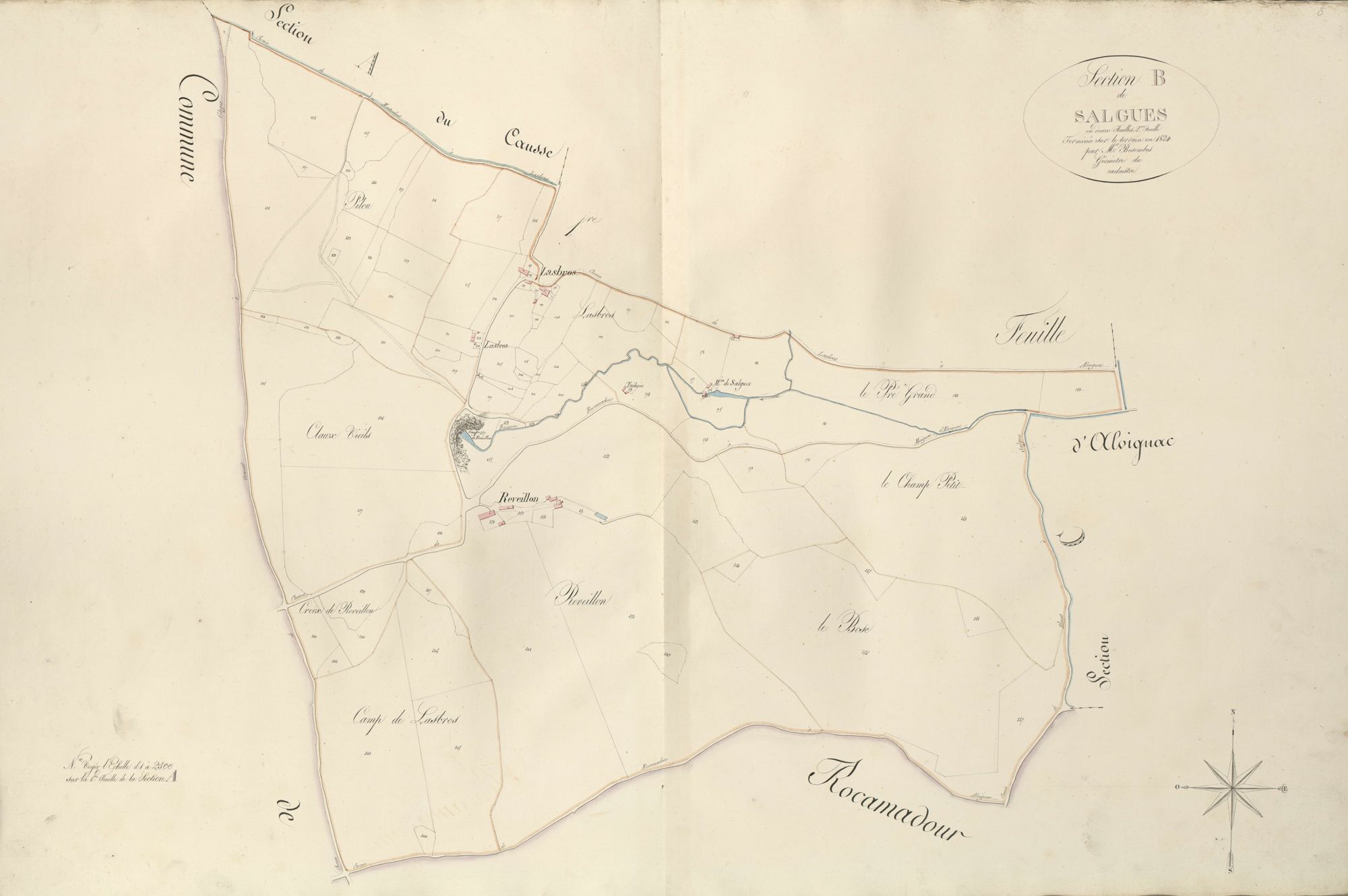 section B de Salgues, 2ème feuille
