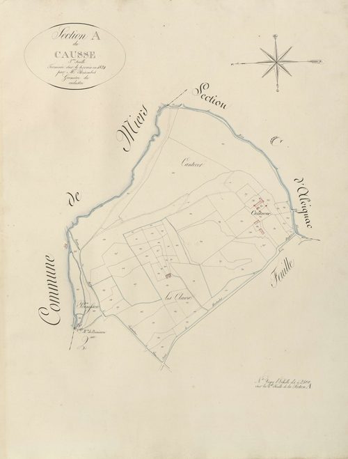 section A du Causse, 3ème feuille