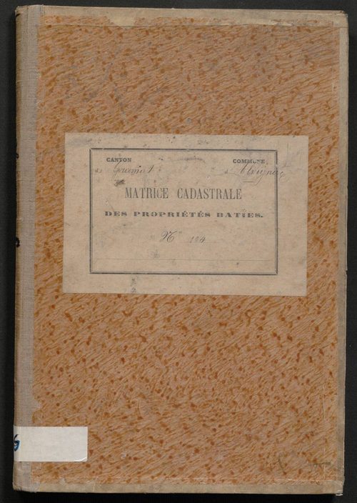 Cases 1-266. Augmentations et diminutions (1880-1891)
