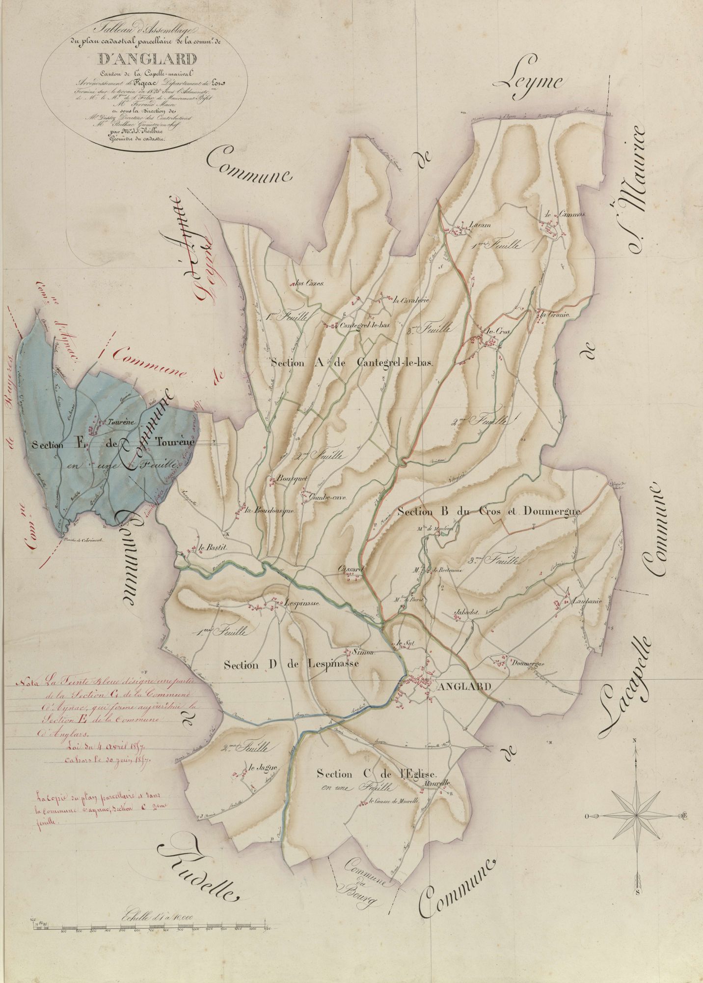 tableau d'assemblage