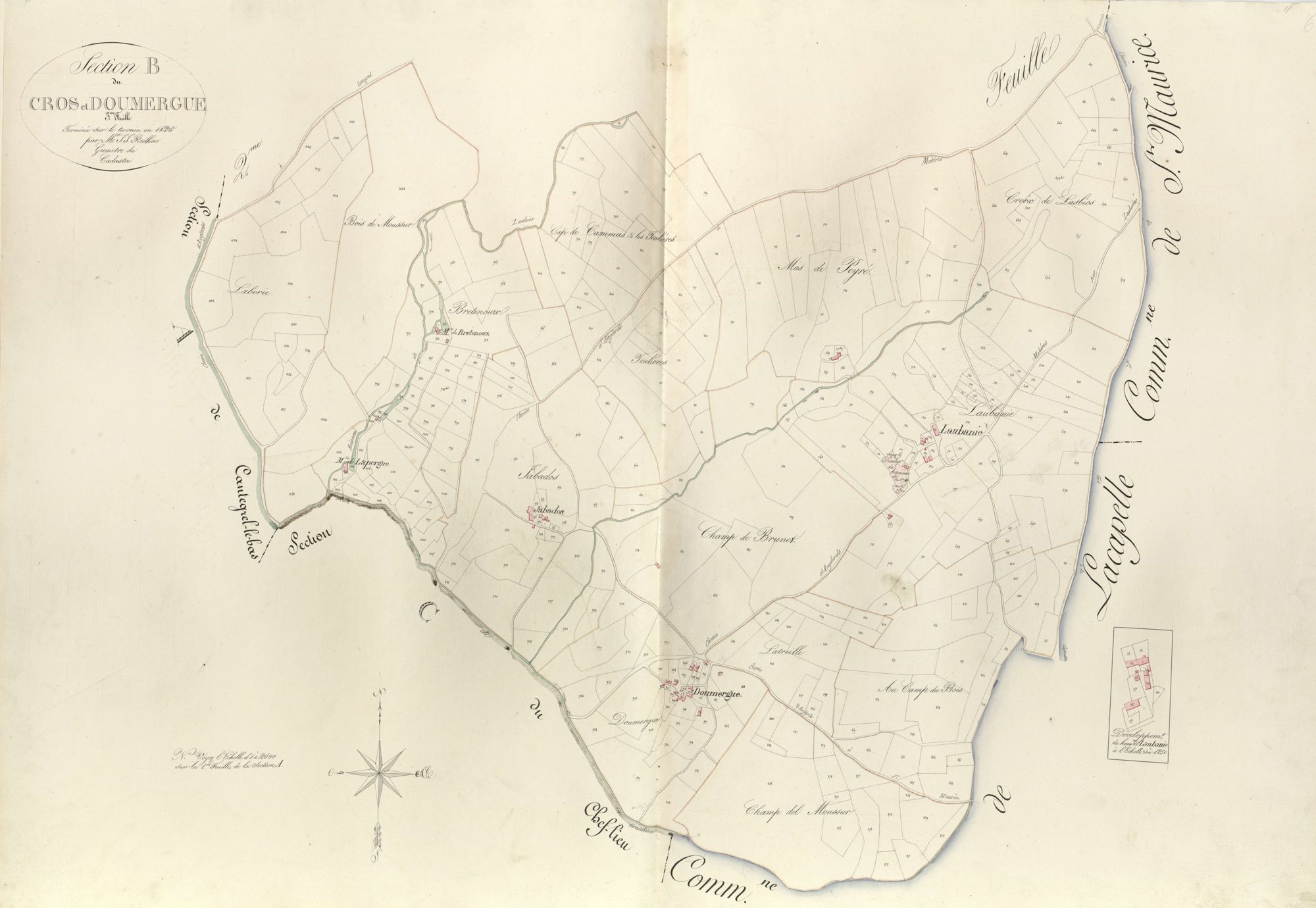 section B du Cros et Doumergue, 3ème feuille