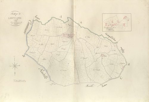 section D de Lespinasse, 1ère feuille