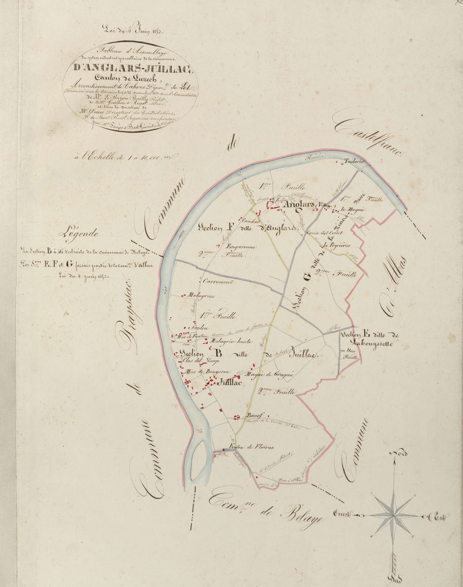 tableau d'assemblage