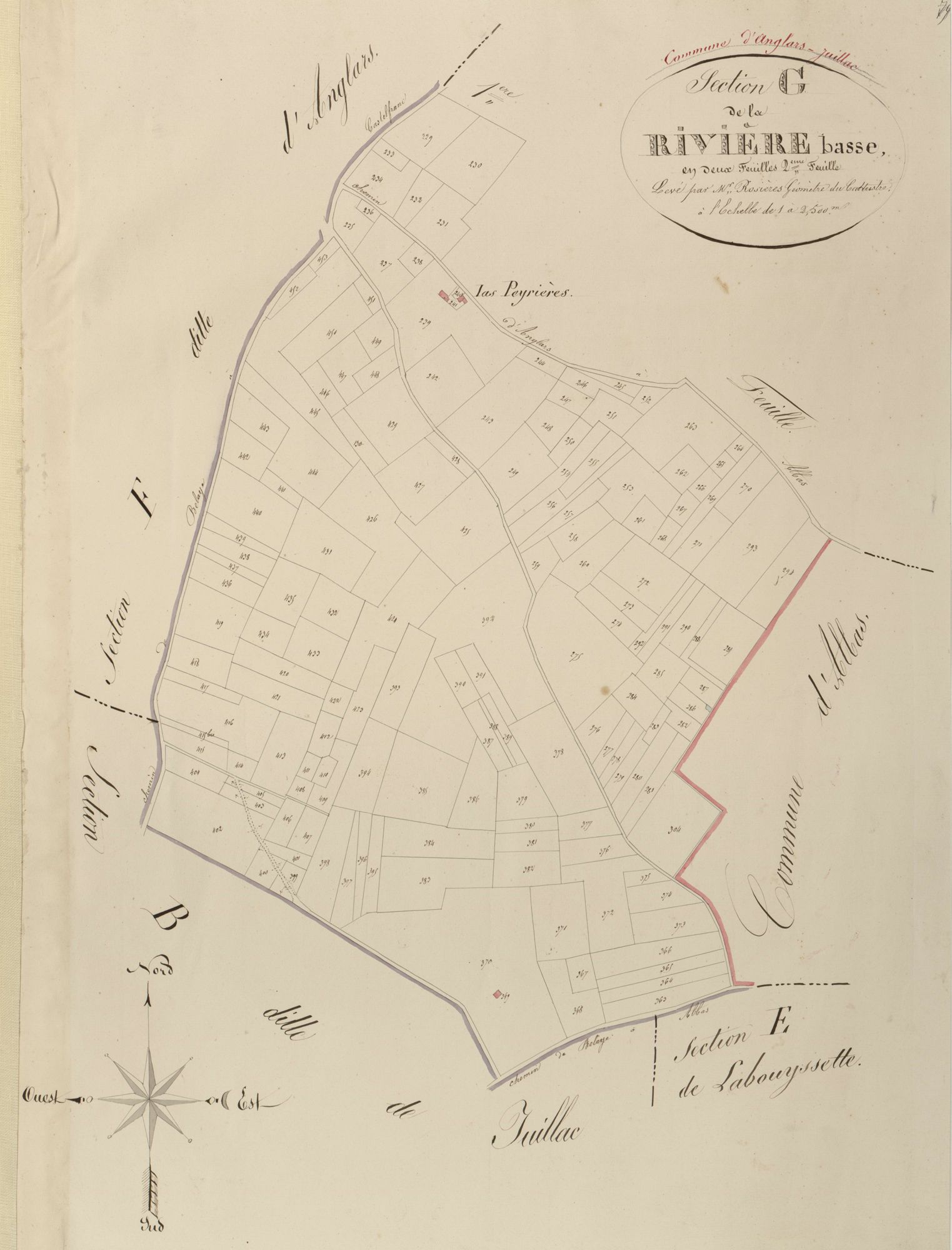 section G de la Rivière-Basse, 2ème feuille