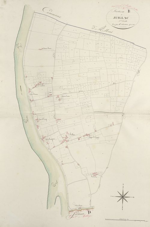 section B de Juillac, 1ère feuille