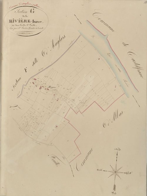 section G de la Rivière-Basse, 1ère feuille