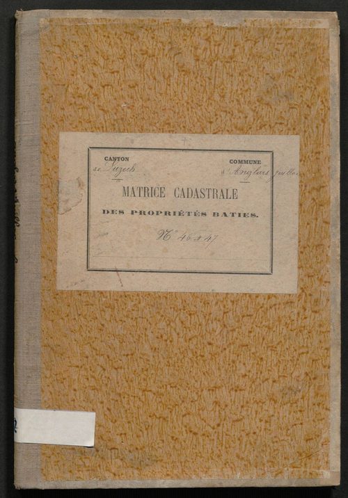 Cases 1-185. Augmentations et diminutions (1882-1891)