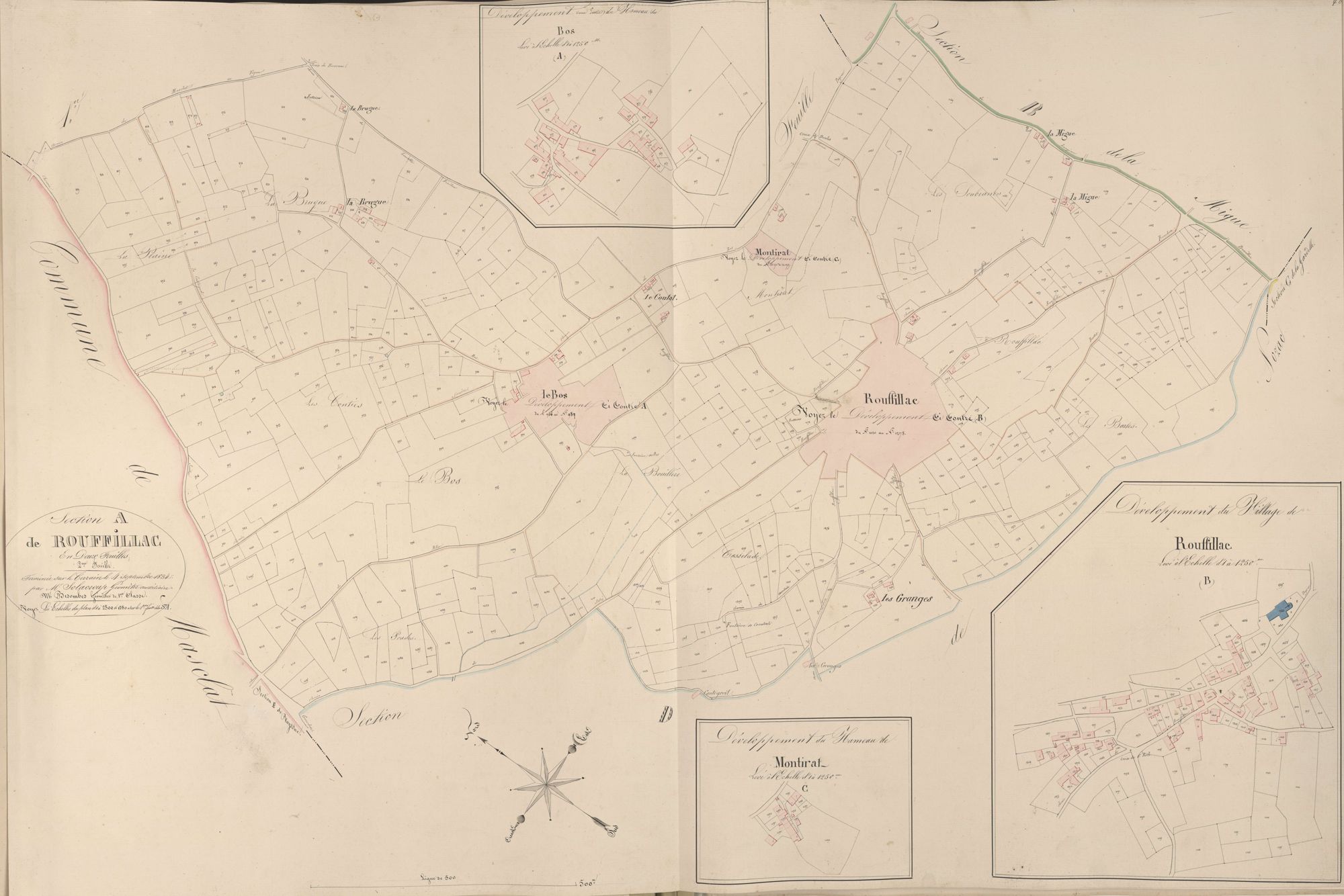 section A de Rouffillac, 2ème feuille