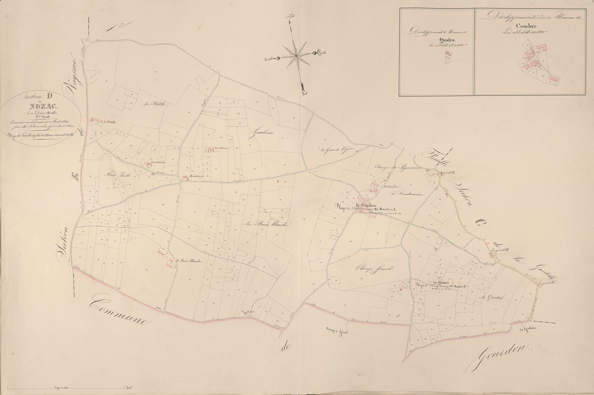 section D de Nozac, 2ème feuille