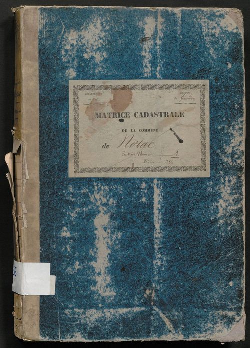Folios 1-380. Augmentations et diminutions (1837-1914)