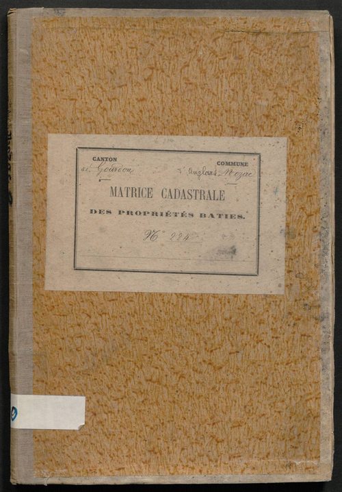 Cases 1-200. Augmentations et diminutions (1882-1891)