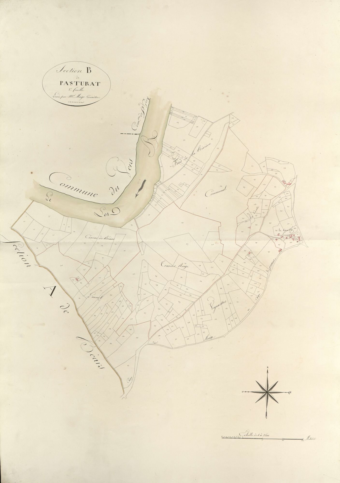 section B de Pasturat, 2ème feuille