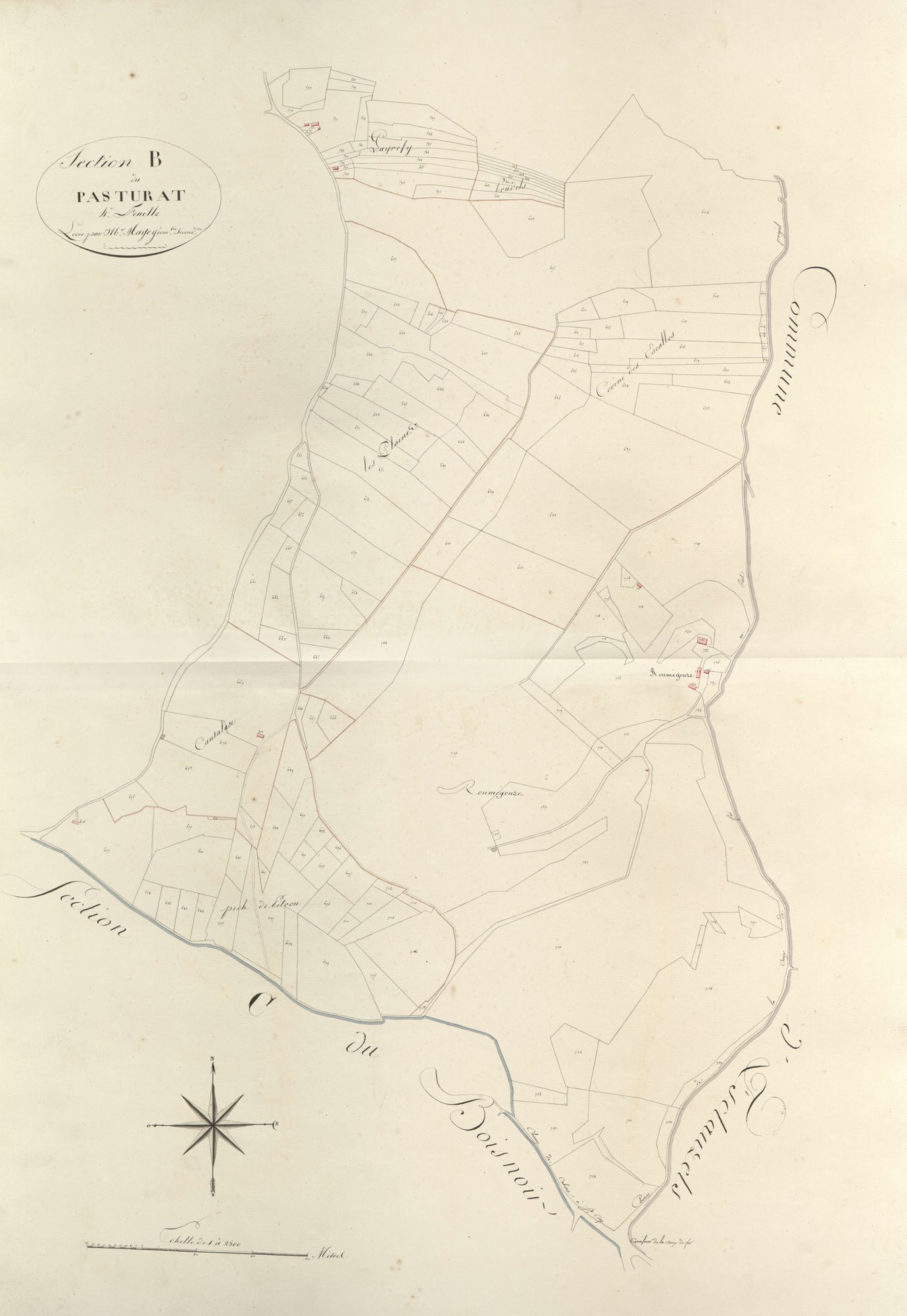 section B de Pasturat, 4ème feuille