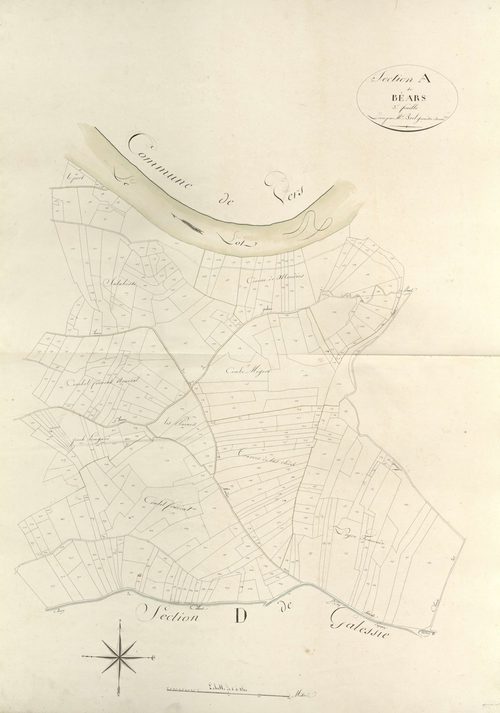 section A de Béars, 3ème feuille