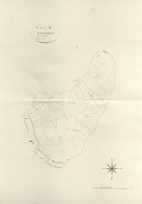 section B de Pasturat, 3ème feuille