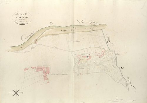 section E d'Arcambal, 1ère feuille