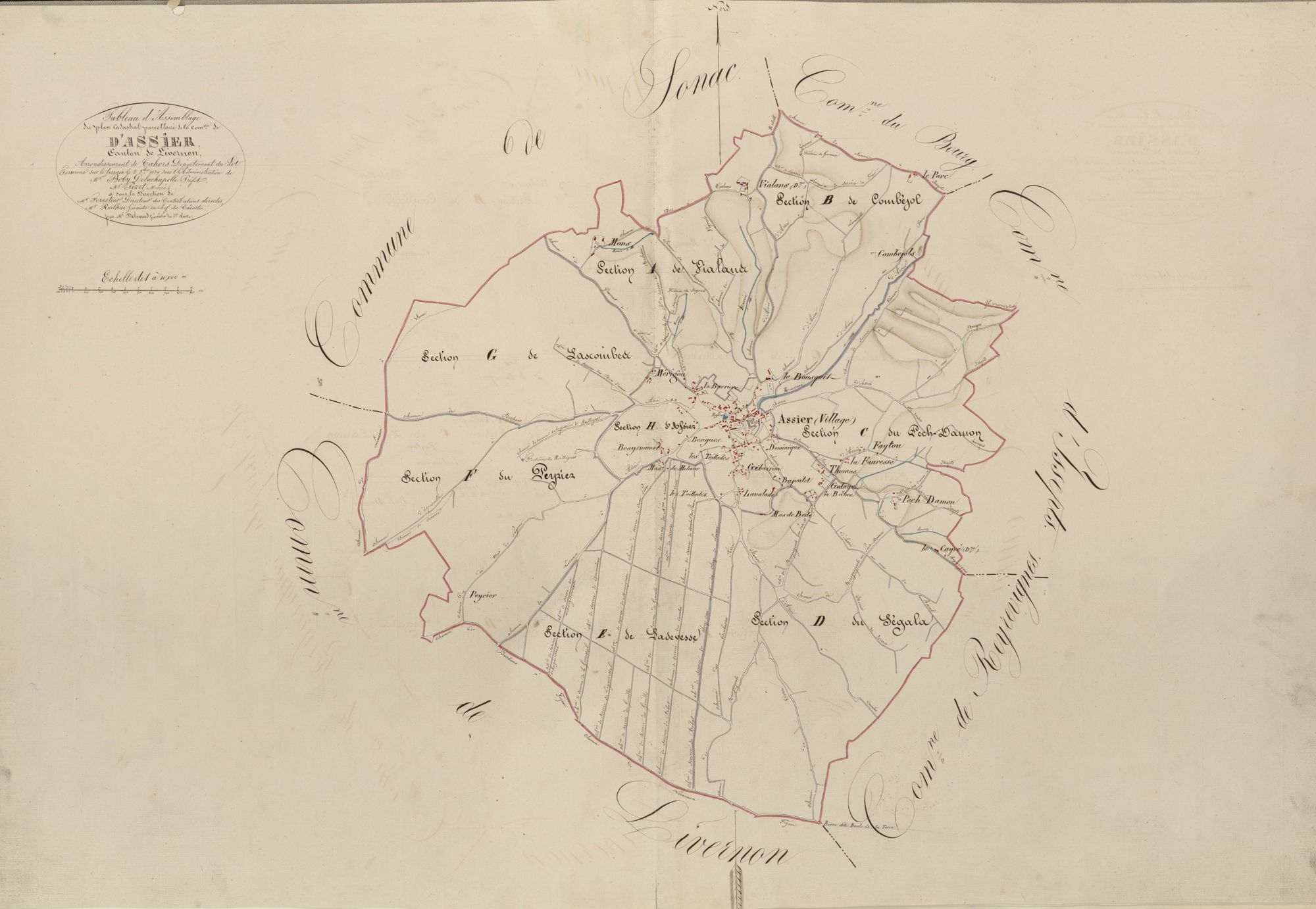 tableau d'assemblage