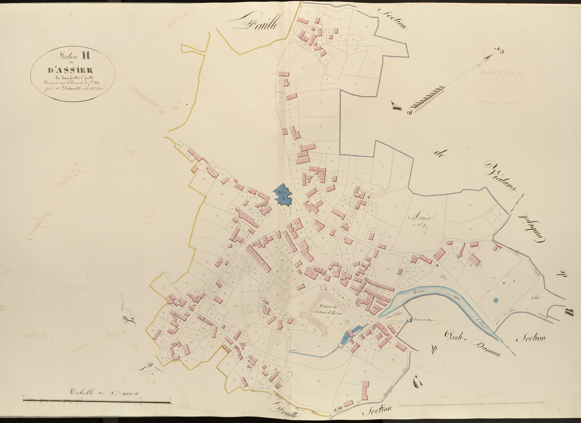 section H d'Assier, 1ère feuille