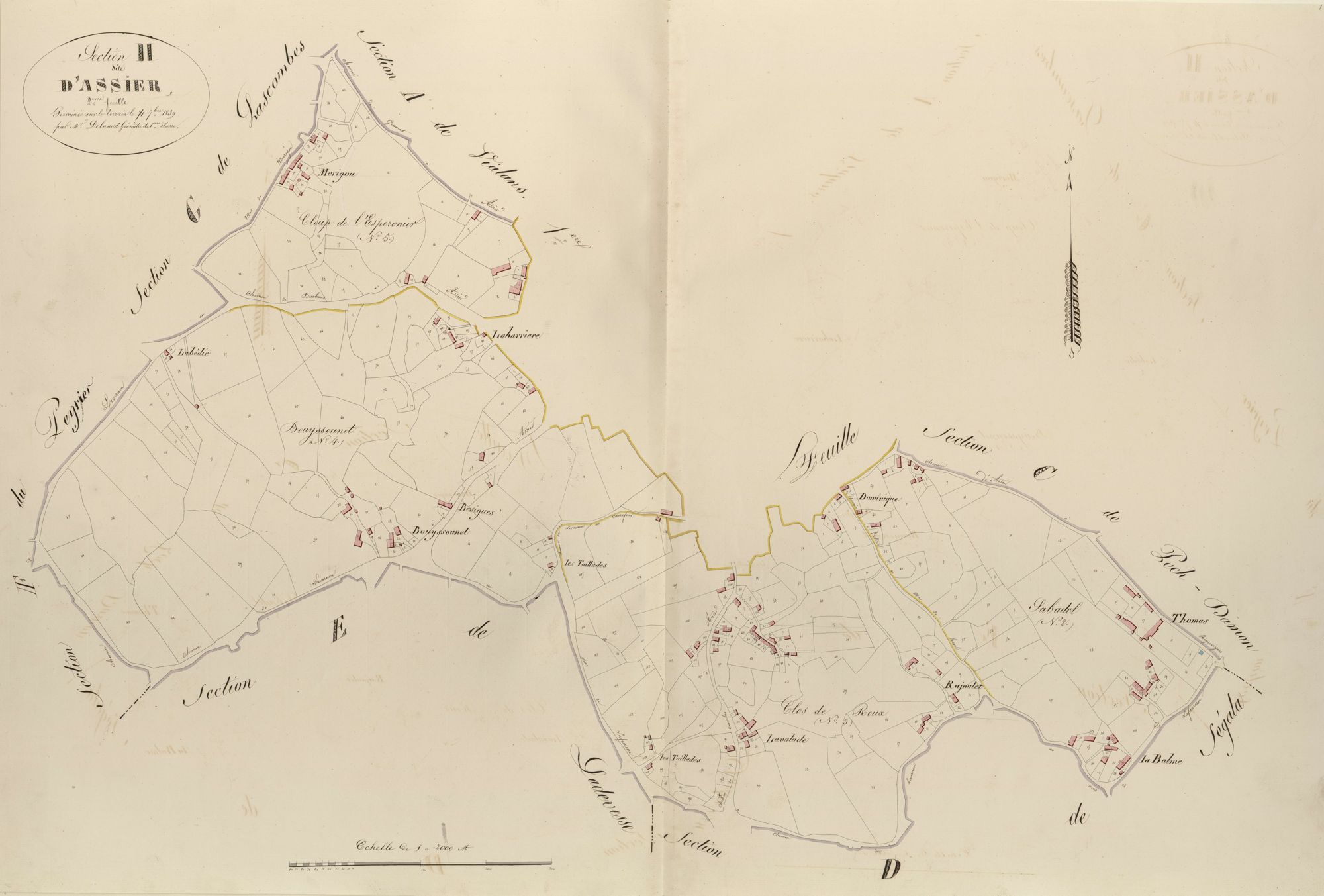 section H d'Assier, 2ème feuille