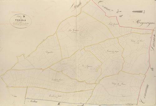 section D de Ségala, 2ème feuille