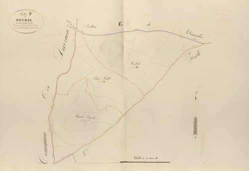 section F du Peyrie, 1ère feuille