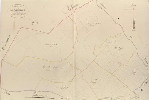 section G de Lascombes, 1ère feuille
