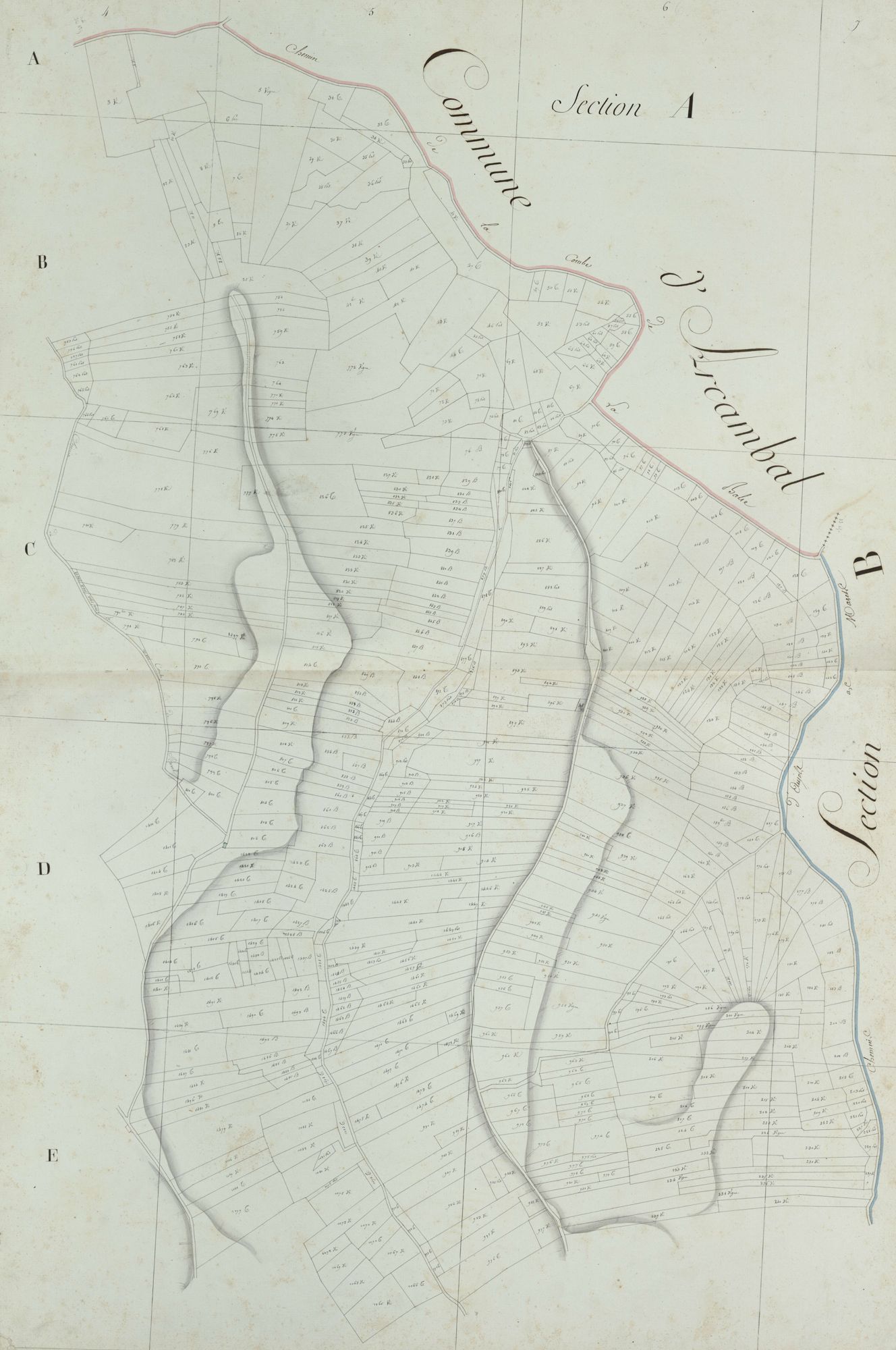 section A, 2ème feuille