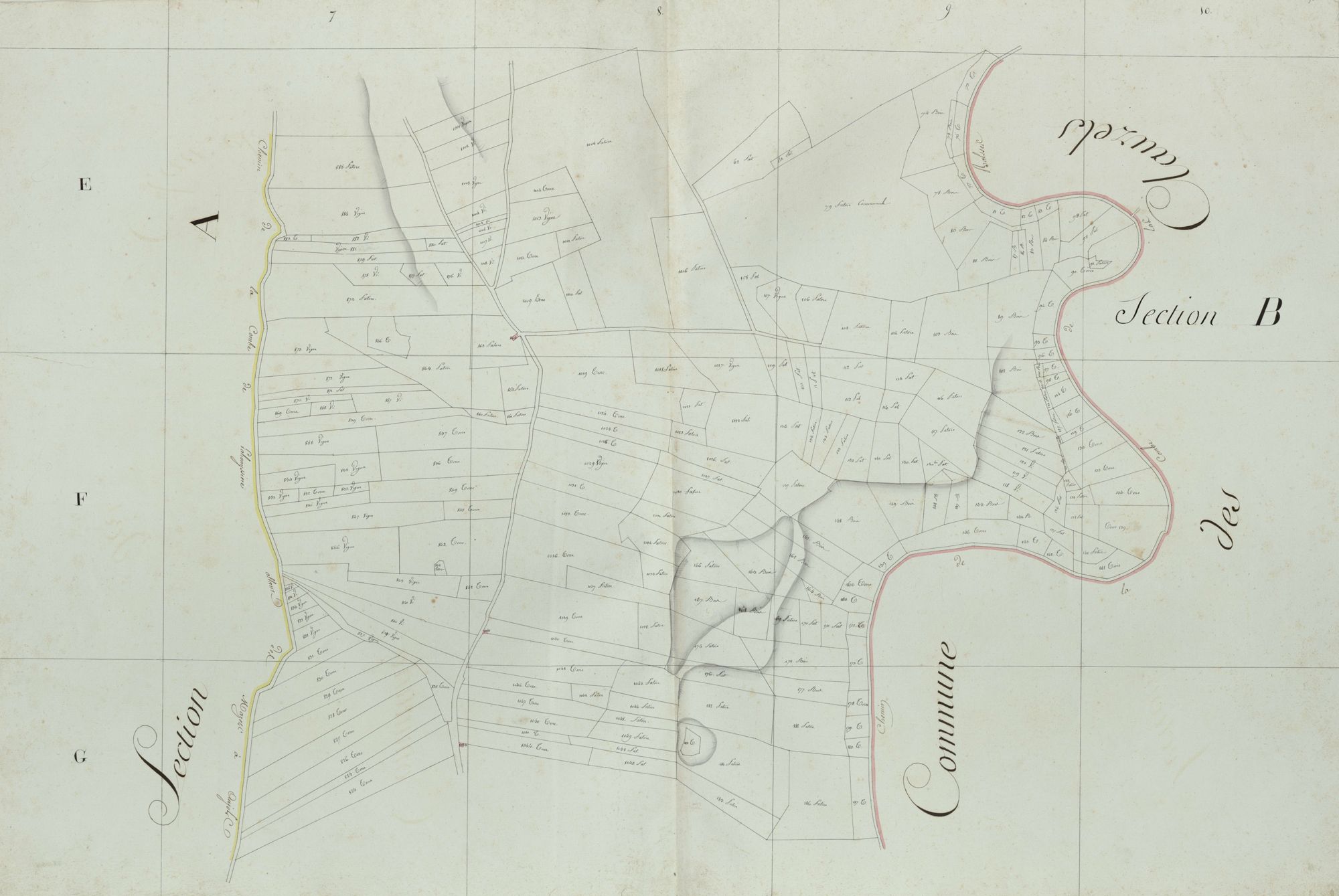 section B, 2ème feuille