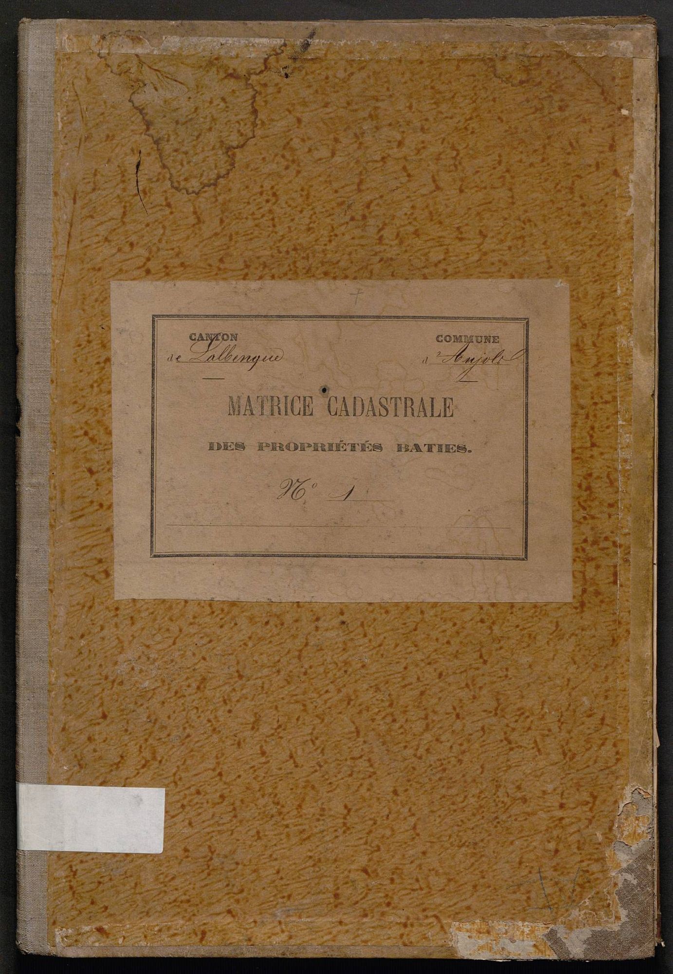 Cases 1-206. Augmentations et diminutions (1881-1891)