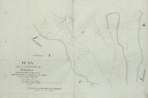 section A, 1ère feuille