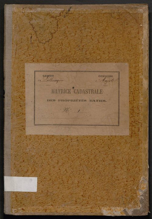 Cases 1-206. Augmentations et diminutions (1881-1891)