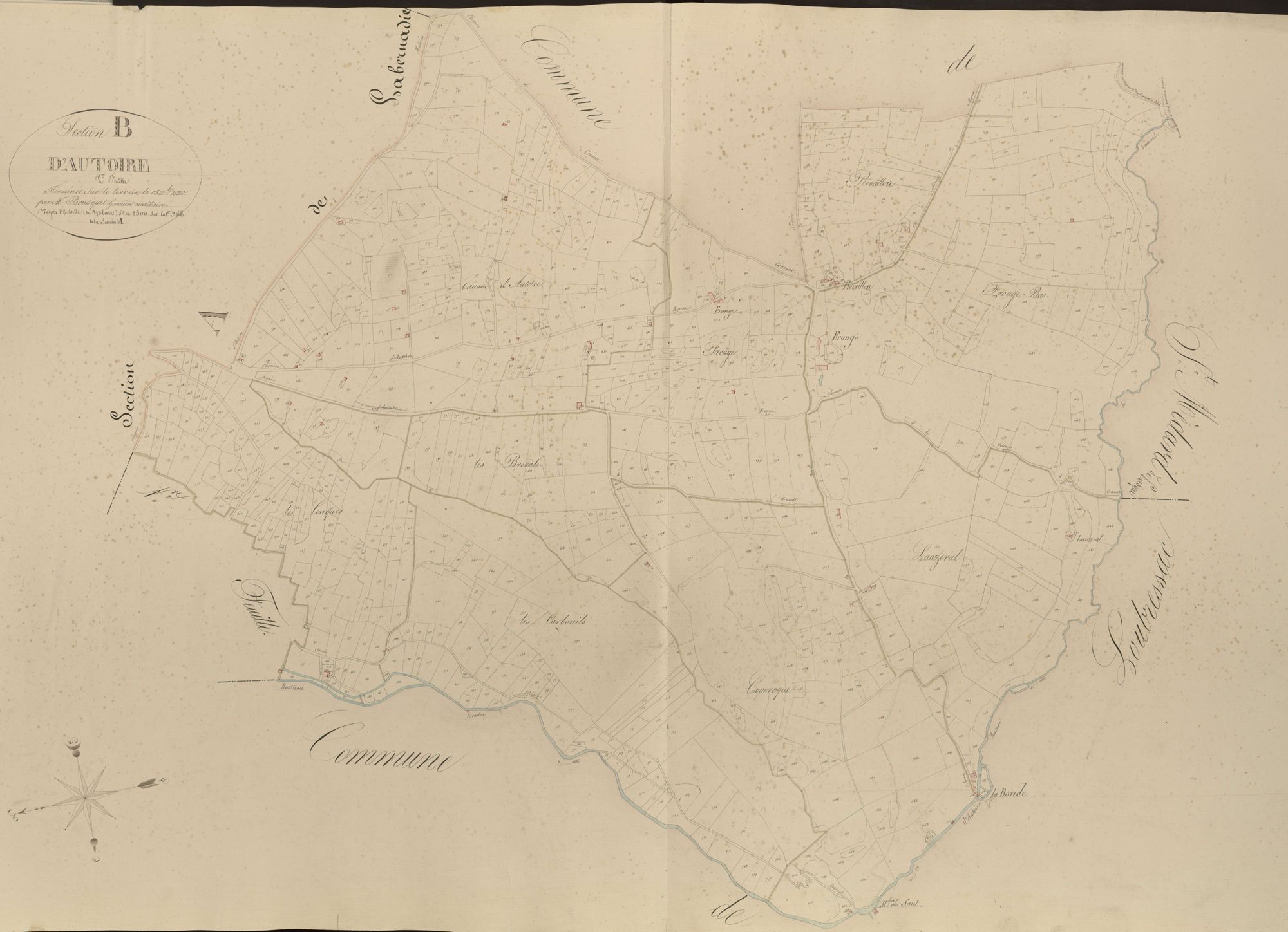 section B d'Autoire, 2ème feuille