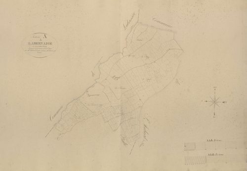 section A de Labernadie, 1ère feuille