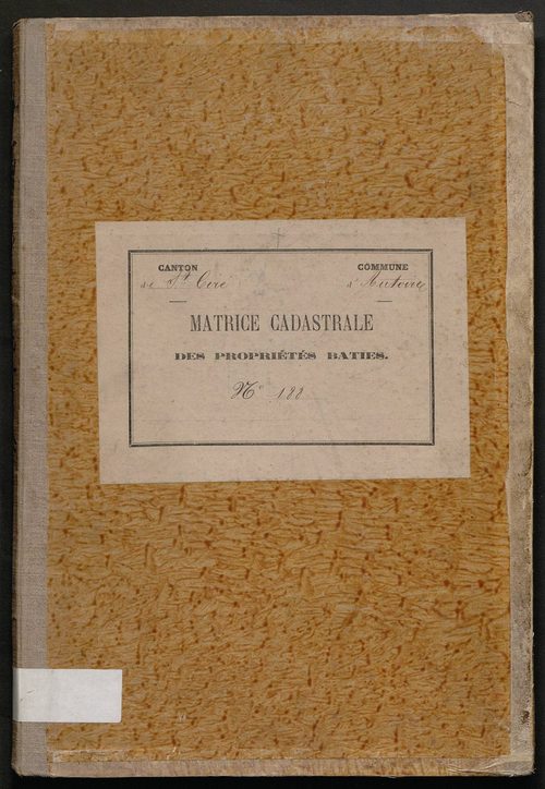 Cases 1-214. Augmentations et diminutions (1882-1891)